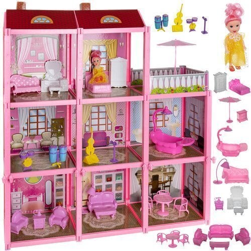 Suur nukumaja Kruzzel, D11410 hind ja info | Tüdrukute mänguasjad | kaup24.ee