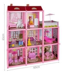 Большой кукольный домик цена и информация | Игрушки для девочек | kaup24.ee