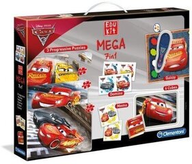 7 mängu komplekt Clementoni Disney Wheels 3, Cars цена и информация | Пазлы | kaup24.ee