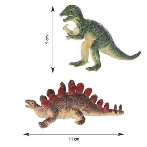 Dinosauruse kujukeste komplekt, 12 tk hind ja info | Poiste mänguasjad | kaup24.ee