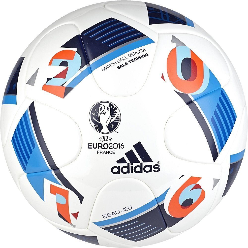 Jalgpall Adidas EURO 2016 Beau Jeu Sala цена и информация | Jalgpalli pallid | kaup24.ee