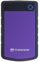 HDD USB3 1TB EXT. 2.5/TS1TSJ25H3P TRANSCEND hind ja info | Transcend Arvutid ja IT- tehnika | kaup24.ee