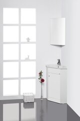 Riputatav peegliga vannitoakapp PERLAS VV40K цена и информация | Шкафчики для ванной | kaup24.ee