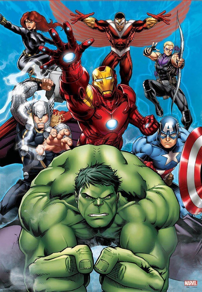 Pusle Avengers, 200 detaili цена и информация | Pusled | kaup24.ee
