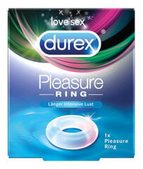 Эрекционное кольцо "Pleasure Ring", Durex цена и информация | Эрекционные кольца, насадки на пенис | kaup24.ee
