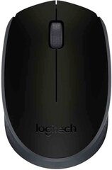 Logitech M171, черный цена и информация | Мыши | kaup24.ee