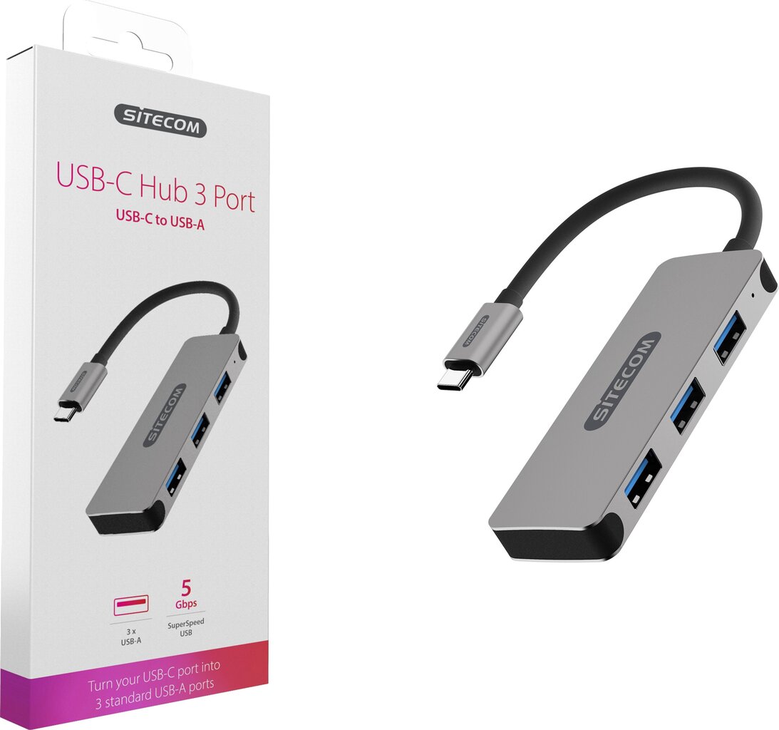 SITECOM 001909810000 hind ja info | USB jagajad, adapterid | kaup24.ee