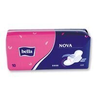 Bella Nova hügieenisidemed, 10 tk hind ja info | Tampoonid, hügieenisidemed, menstruaalanumad | kaup24.ee