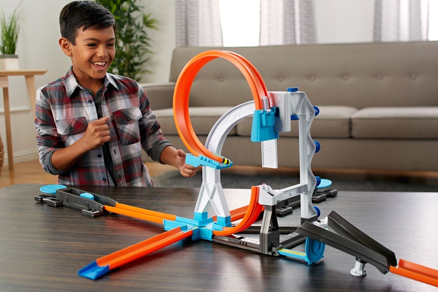 Autode trikirada Hot Wheels Track Builder, DLF28 hind ja info | Poiste mänguasjad | kaup24.ee