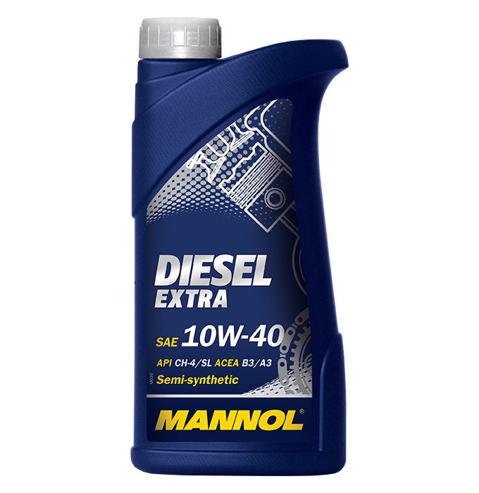 Poolsünteetiline mootoriõli Mannol Diesel Extra 10W-40, 1l цена и информация | Mootoriõlid | kaup24.ee