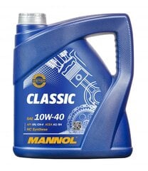 Моторное масло Mannol Classic 10w-40, 4 л цена и информация | Моторные масла | kaup24.ee