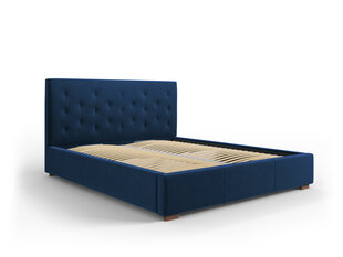 Кровать Interieurs 86 Mura 140x200 см, темно-синяя цена и информация | Кровати | kaup24.ee