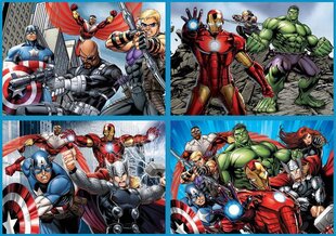 Pusle komplekt Avengers, 50/80/100/150 detaili hind ja info | Pusled | kaup24.ee
