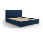 Кровать Interieurs 86 Tusson 140x200 см, темно-синяя