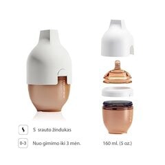 Pudel Ultra Wide Neck, 0+ kuud, 160 ml цена и информация | Бутылочки и аксессуары | kaup24.ee