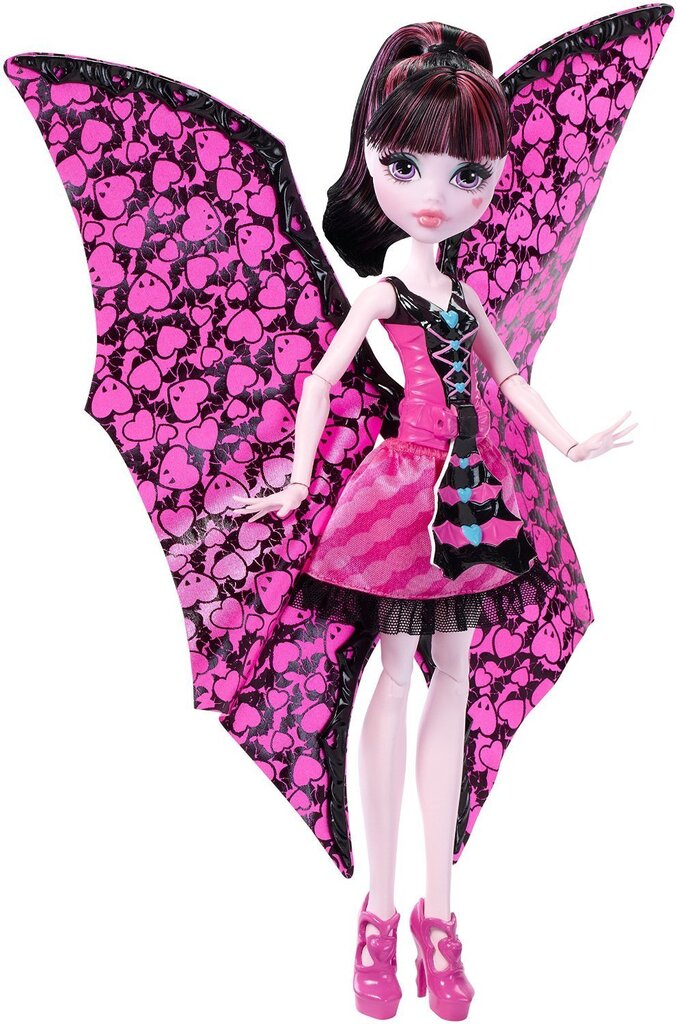 Nukk Monster High, Draculaura-nahkhiir DNX65 hind ja info | Tüdrukute mänguasjad | kaup24.ee