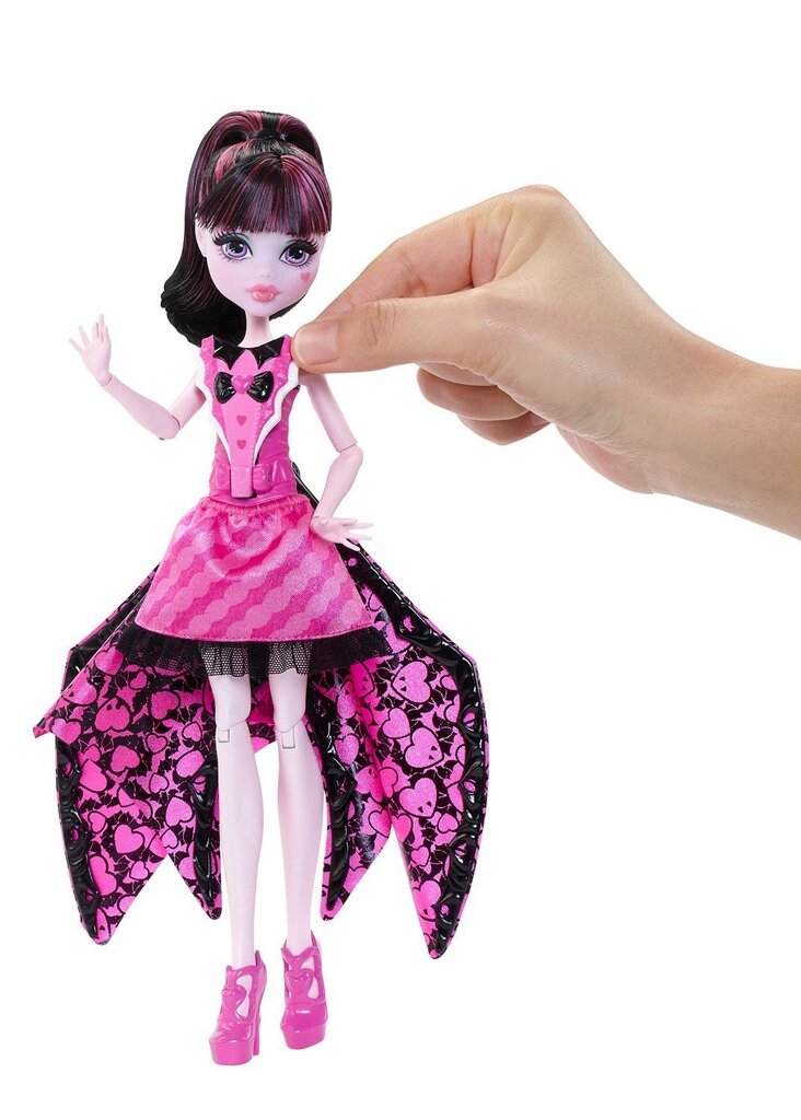 Nukk Monster High, Draculaura-nahkhiir DNX65 hind ja info | Tüdrukute mänguasjad | kaup24.ee