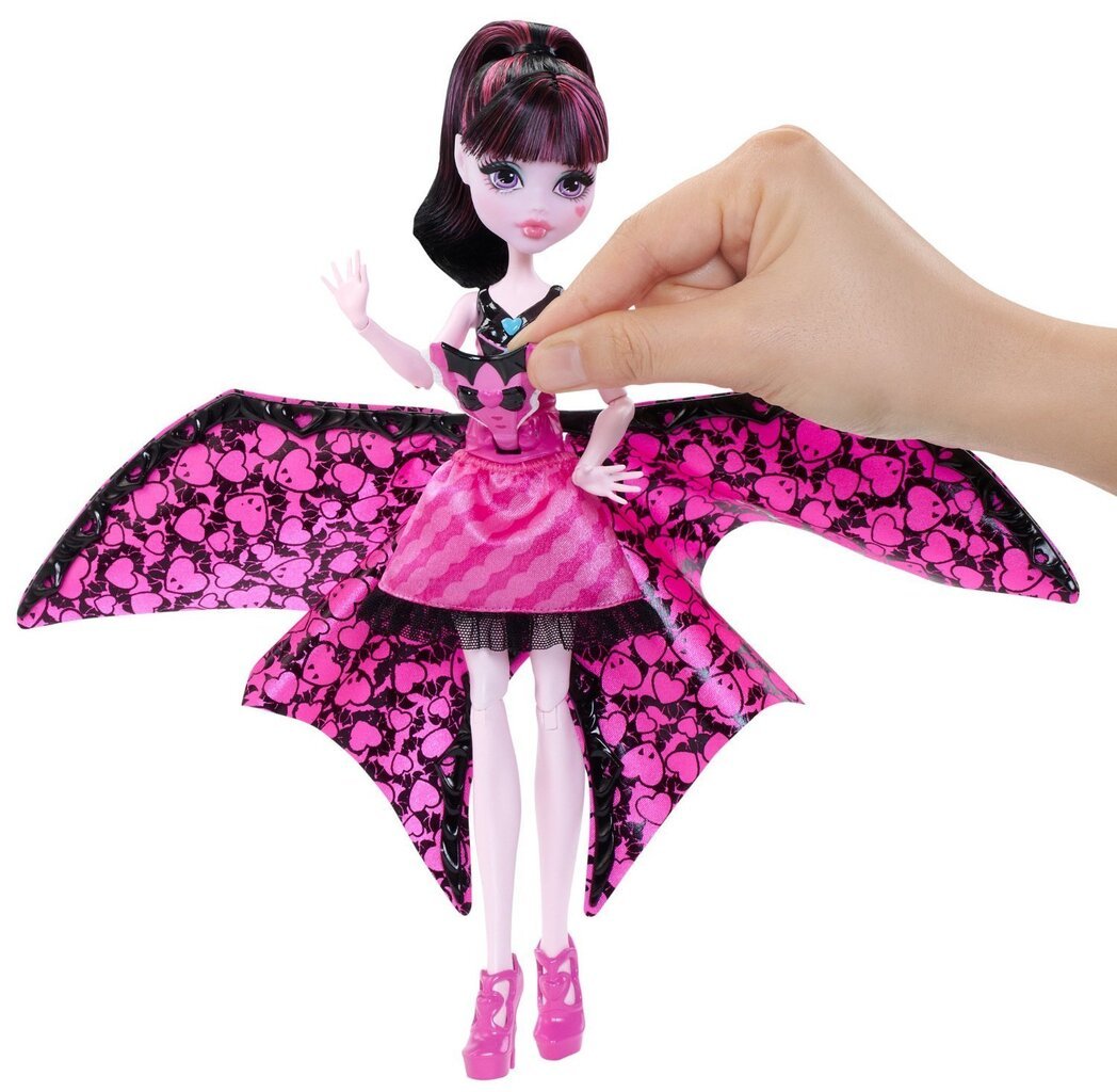 Nukk Monster High, Draculaura-nahkhiir DNX65 цена и информация | Tüdrukute mänguasjad | kaup24.ee