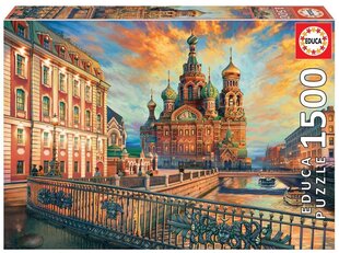 Pusle Sankt-Peterburg, 1500 detaili цена и информация | Пазлы | kaup24.ee