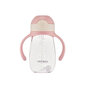 Veepudel kõrrega Mother-K Hug roosa 6 kuud+, 300 ml hind ja info | Lutipudelid ja aksessuaarid | kaup24.ee