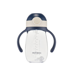 Бутылочка для воды с трубочкой Mother-K Hug 6 мес. +, 300 мл цена и информация | Бутылочки и аксессуары | kaup24.ee