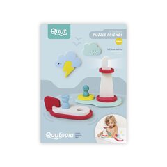 Пазл для ванны Маяк и лодка Quutopia Quut 172109 цена и информация | Игрушки для малышей | kaup24.ee