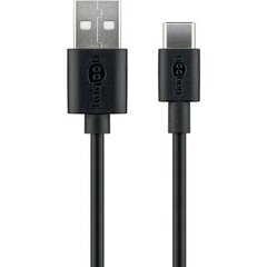 Goobay USB-C charging and sync cable (US цена и информация | Кабели и провода | kaup24.ee