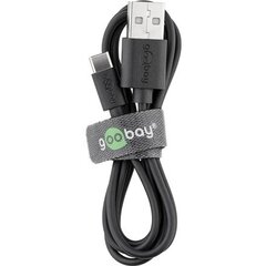 Goobay USB-C charging and sync cable (US цена и информация | Кабели и провода | kaup24.ee