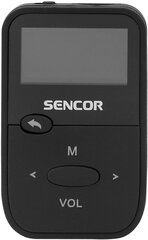 MP3 mängija Sencor SFP4408BK, 8GB, must цена и информация | MP3 плеер, MP4 плеер | kaup24.ee