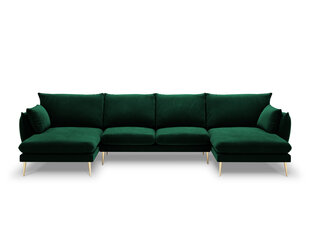 Мягкий уголок Milo Casa Elio 6S-V, темно-зеленый цена и информация | Угловые диваны | kaup24.ee