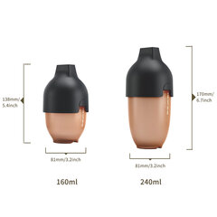 Pudel Ultra Wide Neck, 6+ kuud, 240 ml, must цена и информация | Бутылочки и аксессуары | kaup24.ee
