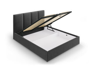 Кровать Mazzini Beds Juniper 180x200 см, темно-серая цена и информация | Кровати | kaup24.ee