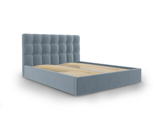 Кровать Mazzini Beds Nerin 140x200 см, синяя цена и информация | Кровати | kaup24.ee