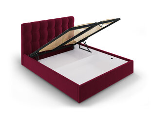 Кровать Mazzini Beds Nerin 160x200 см, красная цена и информация | Кровати | kaup24.ee