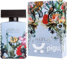 Tualettvesi Replay Signature Secret EDT naistele 100 ml hind ja info | Naiste parfüümid | kaup24.ee