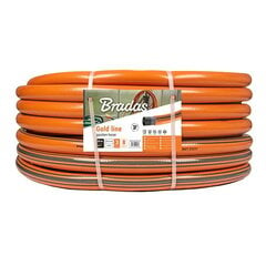 Kastmisvoolik GOLD LINE 3/4" 50m, Bradas hind ja info | Kastekannud, voolikud, niisutus | kaup24.ee