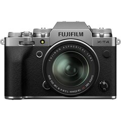 Fujifilm X-T4 + 18-55mm, hõbedane hind ja info | Fotoaparaadid | kaup24.ee