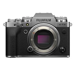 Fujifilm X-T4 body, серебристый цена и информация | Цифровые фотоаппараты | kaup24.ee