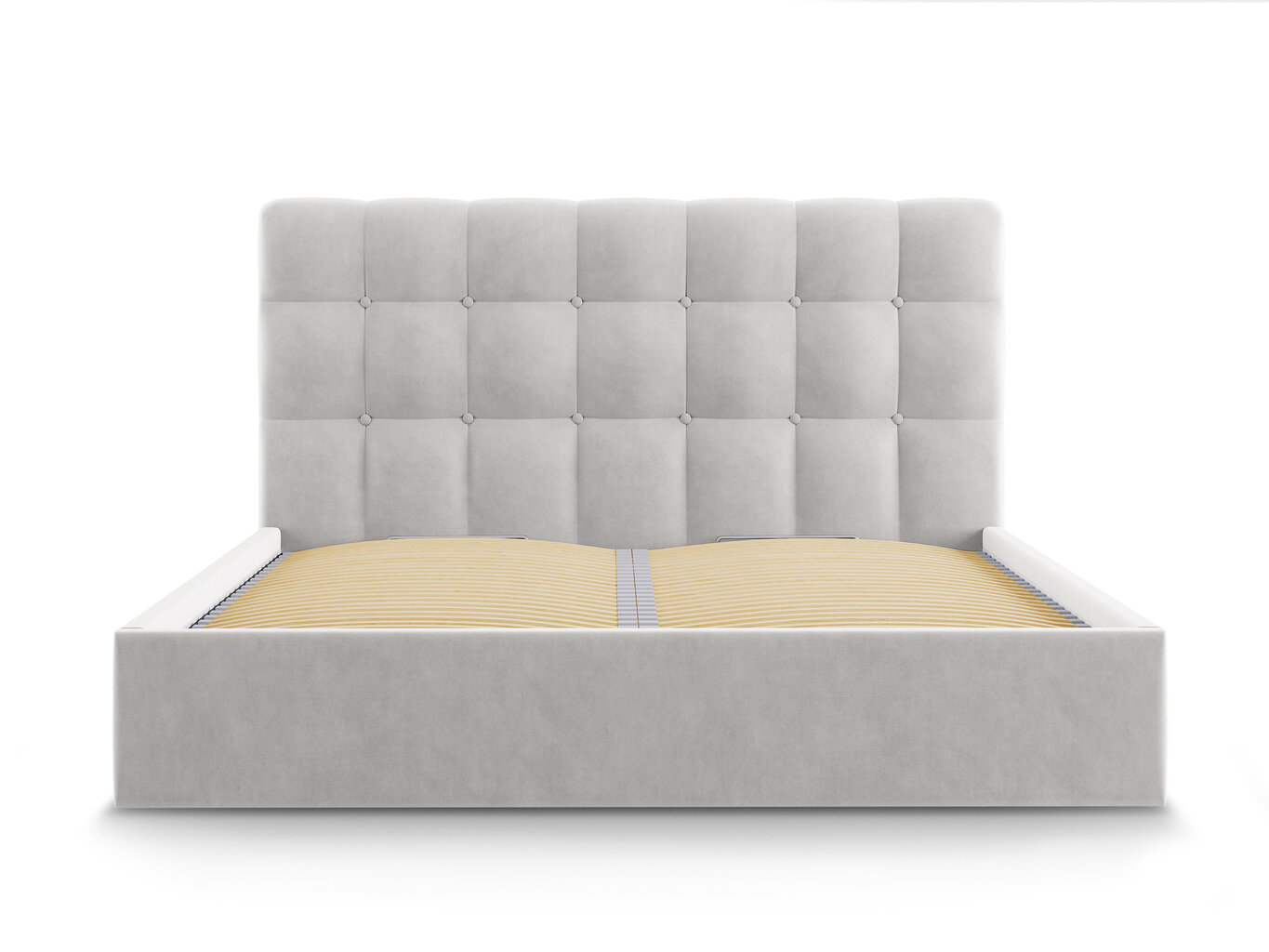 Voodi Mazzini Beds Nerin 160x200cm, helehall hind ja info | Voodid | kaup24.ee