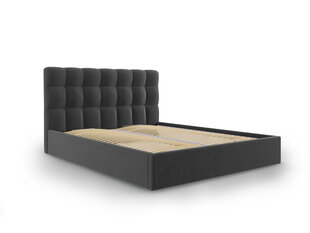 Кровать Mazzini Beds Nerin 160x200 см, темно-серая цена и информация | Кровати | kaup24.ee