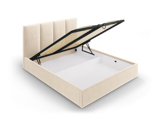 Кровать Mazzini Beds Juniper 160x200 см, бежевая цена и информация | Кровати | kaup24.ee