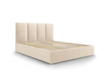 Кровать Mazzini Beds Juniper 160x200 см, бежевая