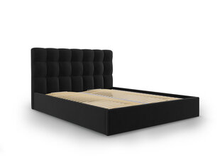 Кровать Mazzini Beds Nerin 160x200 см, черная цена и информация | Кровати | kaup24.ee