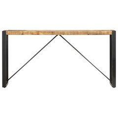 vidaXL konsoollaud, 150 x 35 x 76 cm, toekas mangopuit цена и информация | Журнальные столики | kaup24.ee