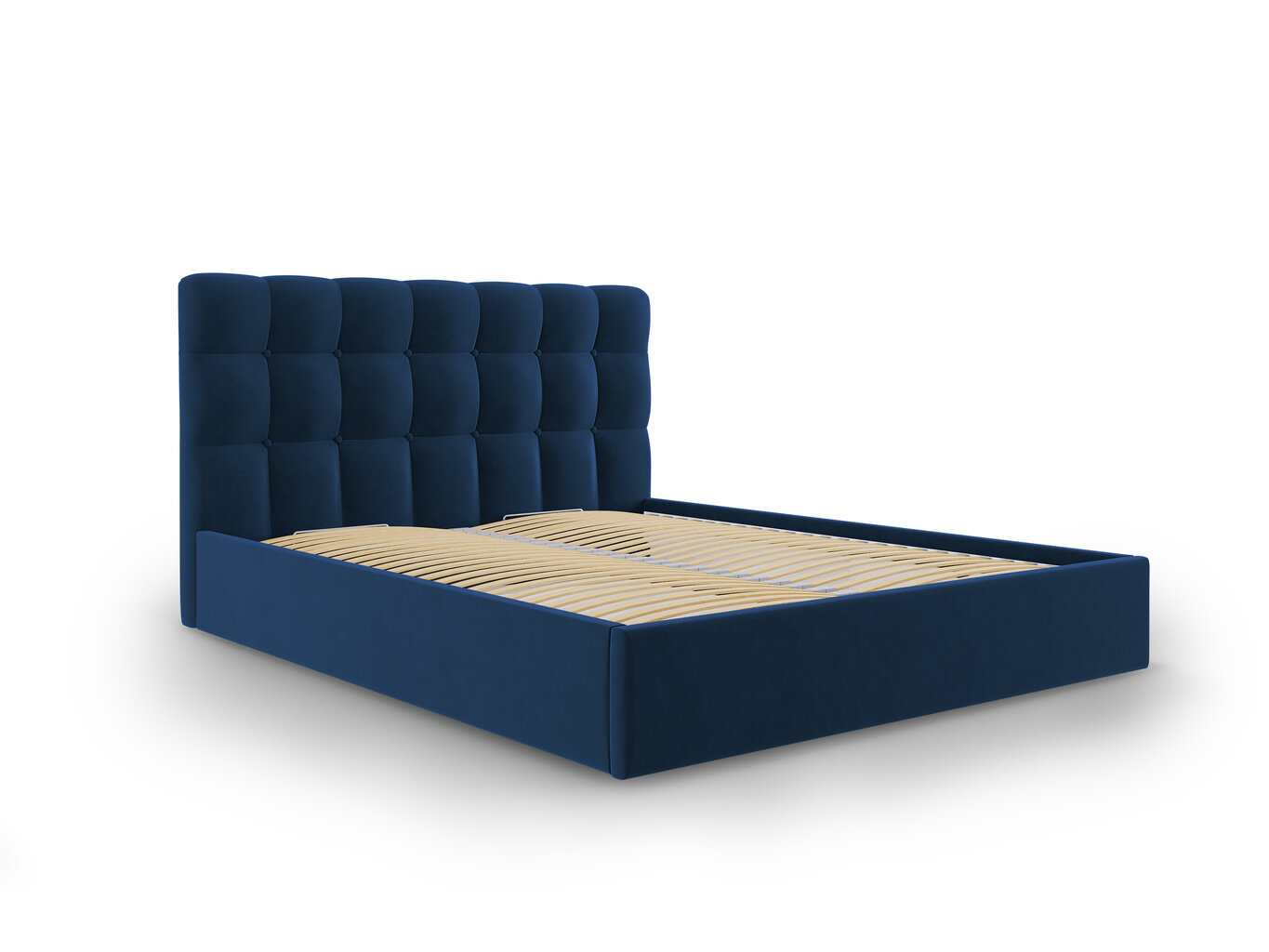 Voodi Mazzini Beds Nerin 180x200cm, tumesinine hind ja info | Voodid | kaup24.ee