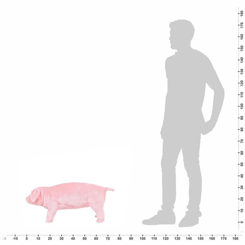 vidaXL seisev mängusiga plüüs, roosa XXL hind ja info | Pehmed mänguasjad | kaup24.ee