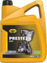 Õli KROON-OIL Presteza MSP 5W-30, 5L hind ja info | Kroon-oil Autokaubad | kaup24.ee