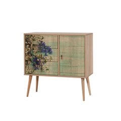 Kummut Kalune Design Dresser 3410, tamme värv/mitmevärviline цена и информация | Комоды | kaup24.ee