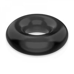 Кольцо для пениса Super Flexible PoweRing 4,5 см, черное цена и информация | Эрекционные кольца, насадки на пенис | kaup24.ee