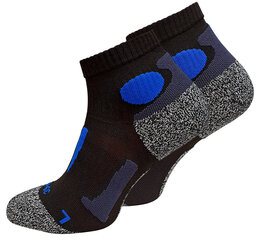 Спортивные носки для бега Stark Soul 2074, унисекс, черно-синие цена и информация | Meeste sokid | kaup24.ee